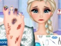 Игри Elsa Foot Doctor