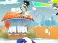 Игри Naruto playing snowballs