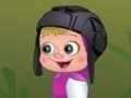 Игри Masha and the Bear: Jumping on logs