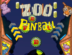 Игри Пинбол в зоологическата градина  онлайн.