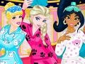 Игри Princess: Slumber Party Funny Faces 