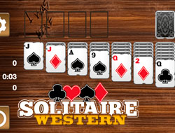 Игри West Solitaire  онлайн.
