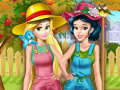 Игри Princesses Working In the Garden 