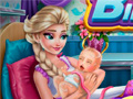 Игри Frozen Elsa Birth Caring