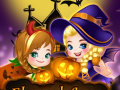 Игри Elsa And Anna Halloween Story