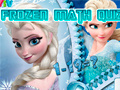 Игри Frozen Math Quiz
