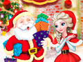 Игри Elsa Make Christmas Gift