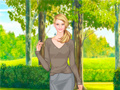 Игри Helen Dog Walking Dress Up