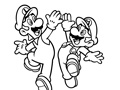 Игри Mario Coloring For Kids