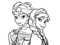 Игри Frozen Coloring For Kids