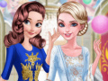Игри Anna And Elsa Arendelle Ball