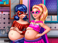 Игри Hero Dolls Pregnant BFFs