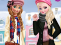 Игри Winter Fashion Street Snap