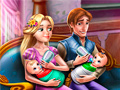 Игри Rapunzel Twins Family Day