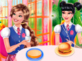 Игри Princesses Burger Cooking