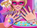 Игри Superhero doll manicure