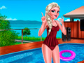 Игри Ice Queen Pool Day