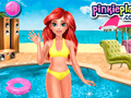 Игри Mermaid Princess Pool Time