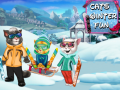 Игри Cats Winter Fun