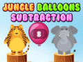 Игри Jungle Balloons Subtraction