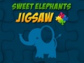 Игри Sweet Elephants Jigsaw