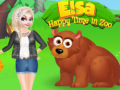 Игри Elsa Happy Time In Zoo