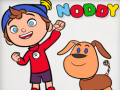 Игри Noddy Toyland detective paint