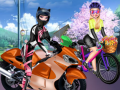 Игри Sisters Motorcycle Vs Bike