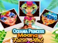 Игри Oceania Princess Moana Face Art