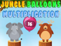 Игри Jungle balloons multiplication