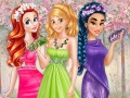 Игри Colors of Spring Princess Gowns