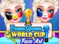 Игри Frozen Queen World Cup Face Art