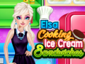 Игри Elsa Cooking Ice Cream Sandwiches