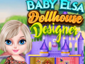 Игри Baby Elsa Dollhouse Designer