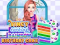 Игри Vincy Cooking Rainbow Birthday Cake