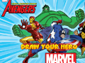 Игри Marvel Draw Your Hero