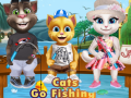 Игри Cats Go Fishing