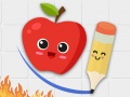 Игри Fruit Escape: Draw Line