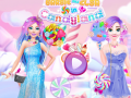 Игри Barbie and Elsa in Candyland