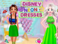 Игри Disney Neon Dresses