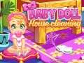 Игри Baby Doll House Cleaning