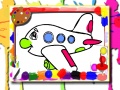 Игри Airplane Coloring Book