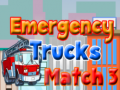 Игри Emergency Trucks Match 3