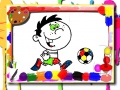 Игри Football Coloring Time