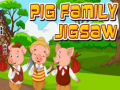 Игри Pig Family Jigsaw