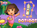 Игри Dora The explorer Dot to Dot