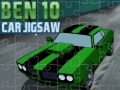 Игри Ben 10 Car Jigsaw 