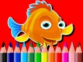 Игри Back To School: Fish Coloring Book