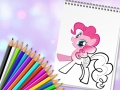 Игри Cute Pony Coloring Book