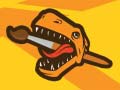 Игри Dinosaur Warrior Coloring